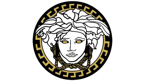 versace sigle|Versace logo image for print.